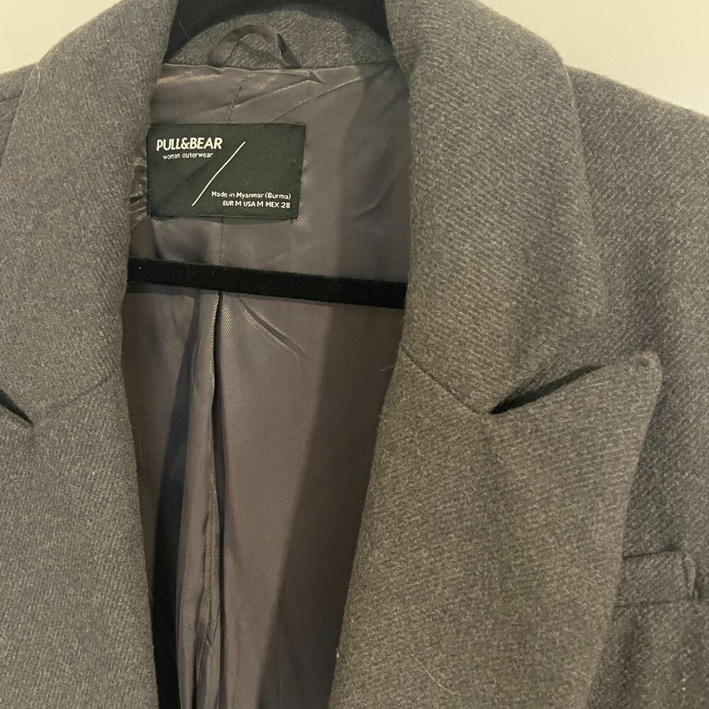 Gray Peacoat - image 3